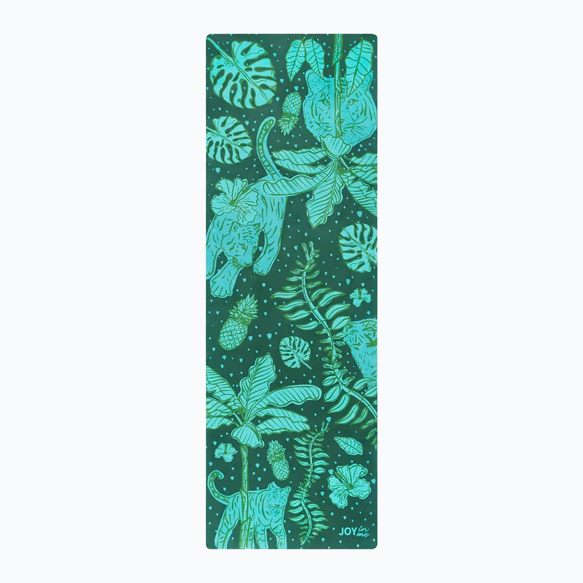 Yoga mat Flow 3mm jungle green